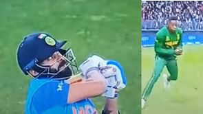 T20 World Cup 2022: [Watch] Virat Kohli departs for just 12 runs after a sharp catch by Kagiso Rabada in the deep