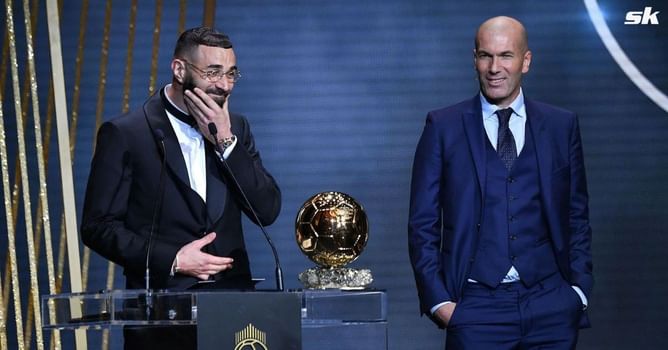 “I’ve been around him and I know what he’s worth” – Zinedine Zidane hails Karim Benzema as best ever French striker ahead of 2 legends after Ballon d'Or triumph