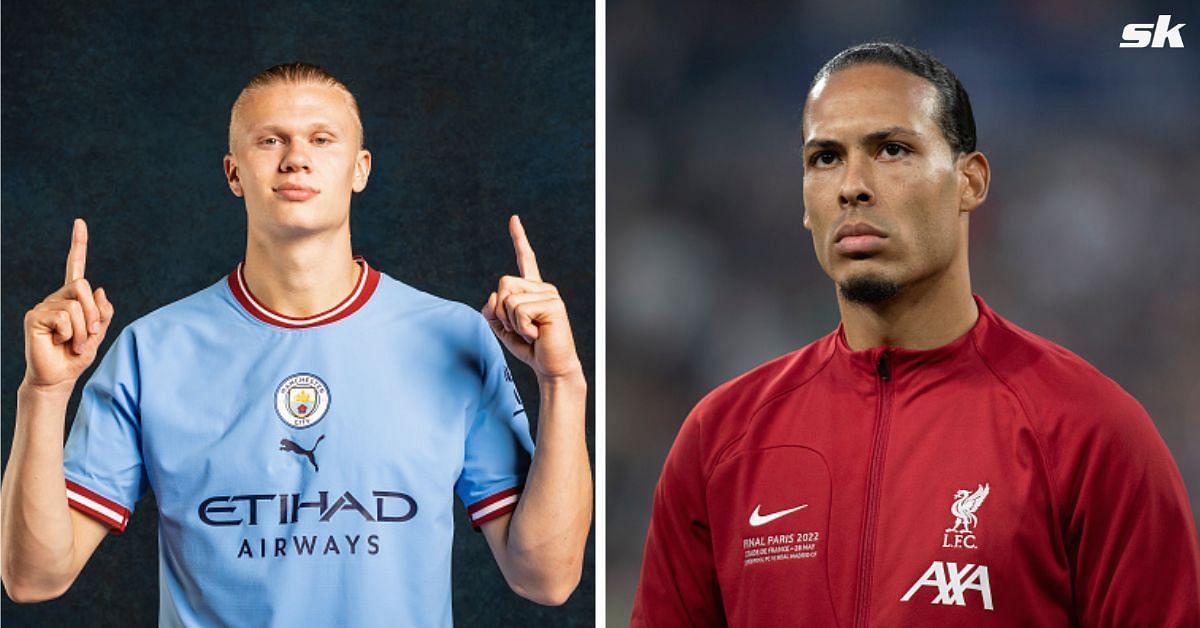 Virgil van Dijk last faced Erling Haaland in this season