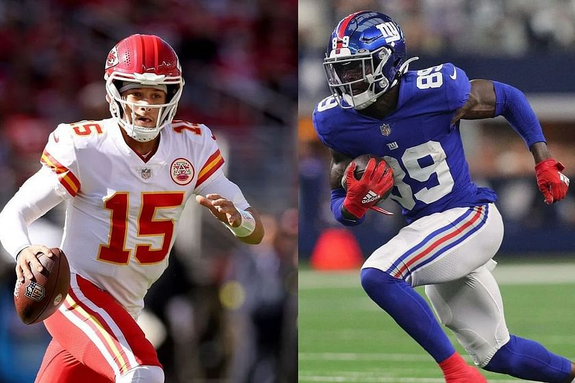 Kadarius Toney trade: Patrick Mahomes reacts to Chiefs acquiring WR from  Giants