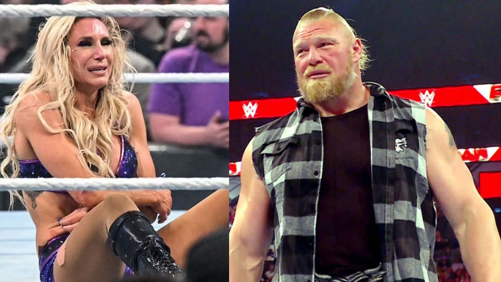 Charlotte Flair and Brock Lesnar were both on the SmackDown after Crown Jewel 2021.