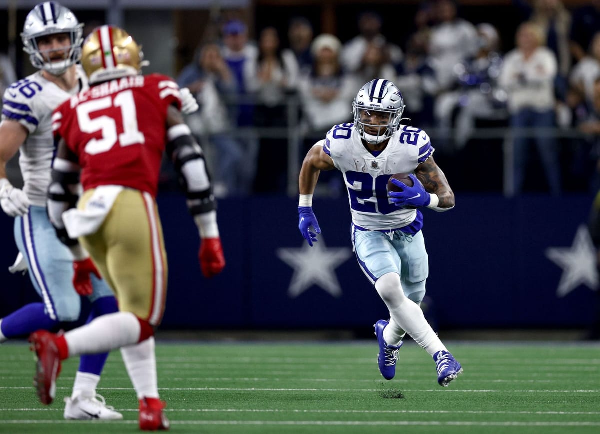 NFL Player Props for Dallas Cowboys vs. Washington Commanders Tony