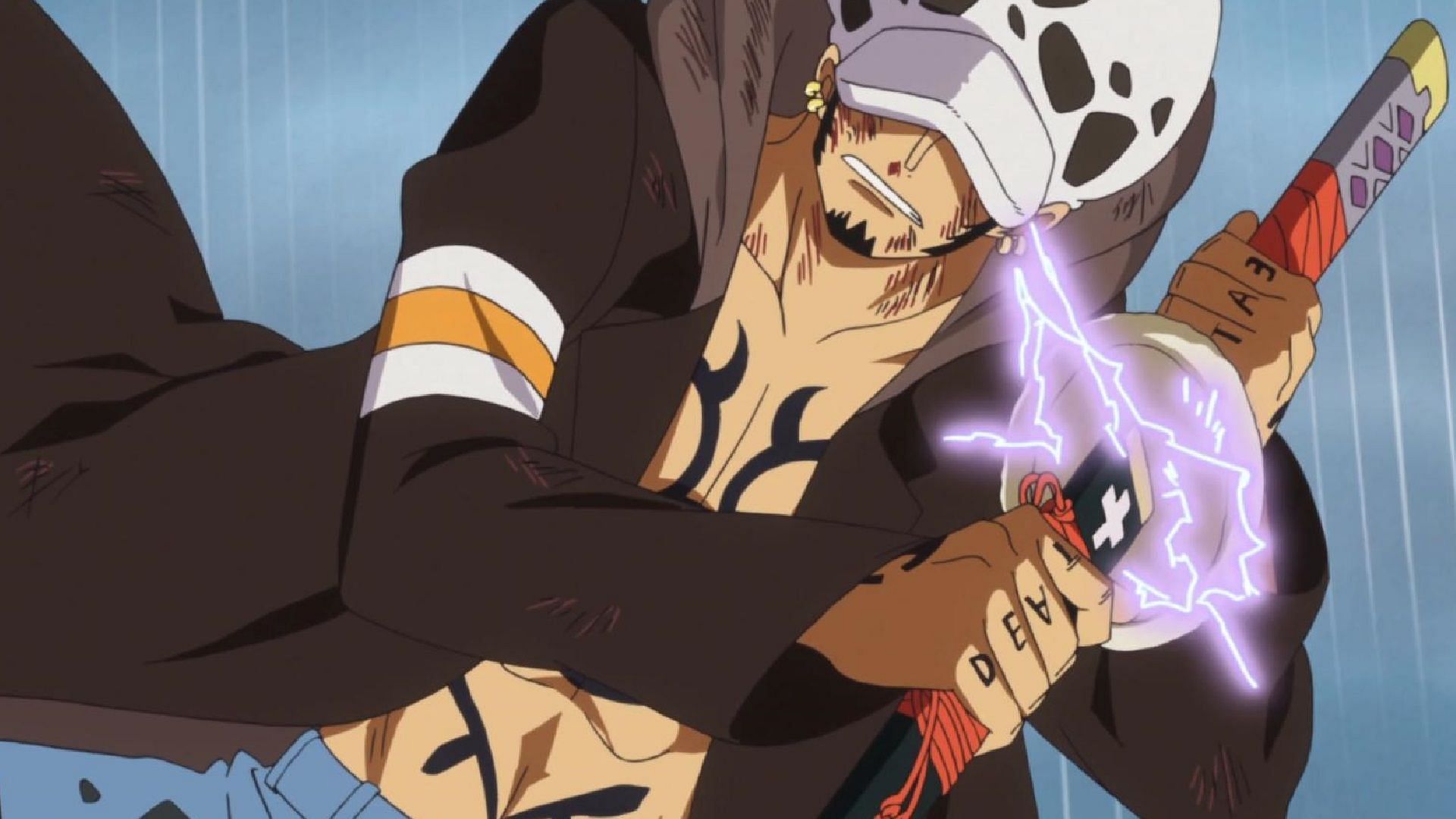 A stronger version of Amputate, Radio Knife prevents the bisected opponent to re-attach his body parts (Image via Toei Animation, One Piece)