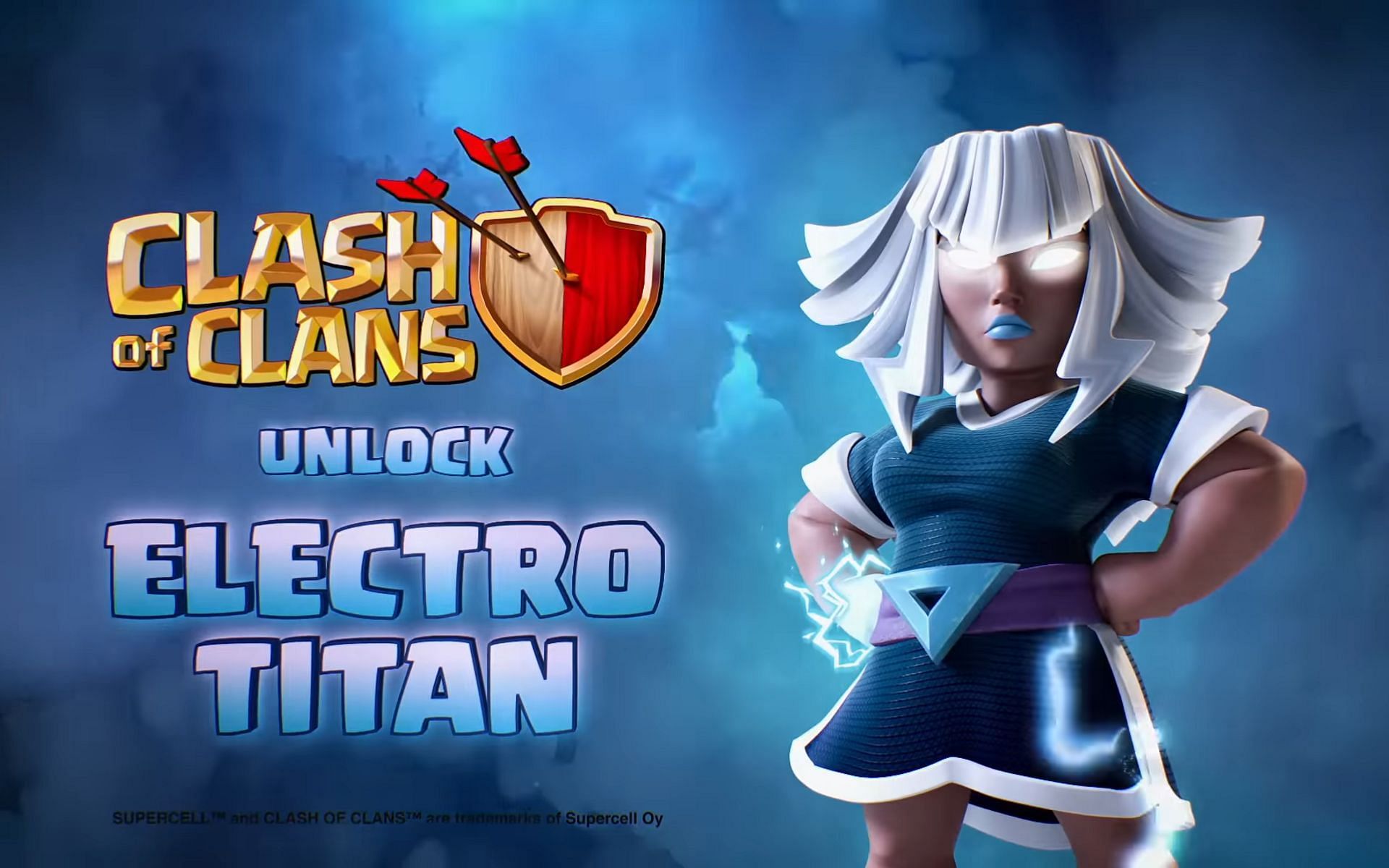Electro Titan is now available in Clash of Clans (Image via Supercell)