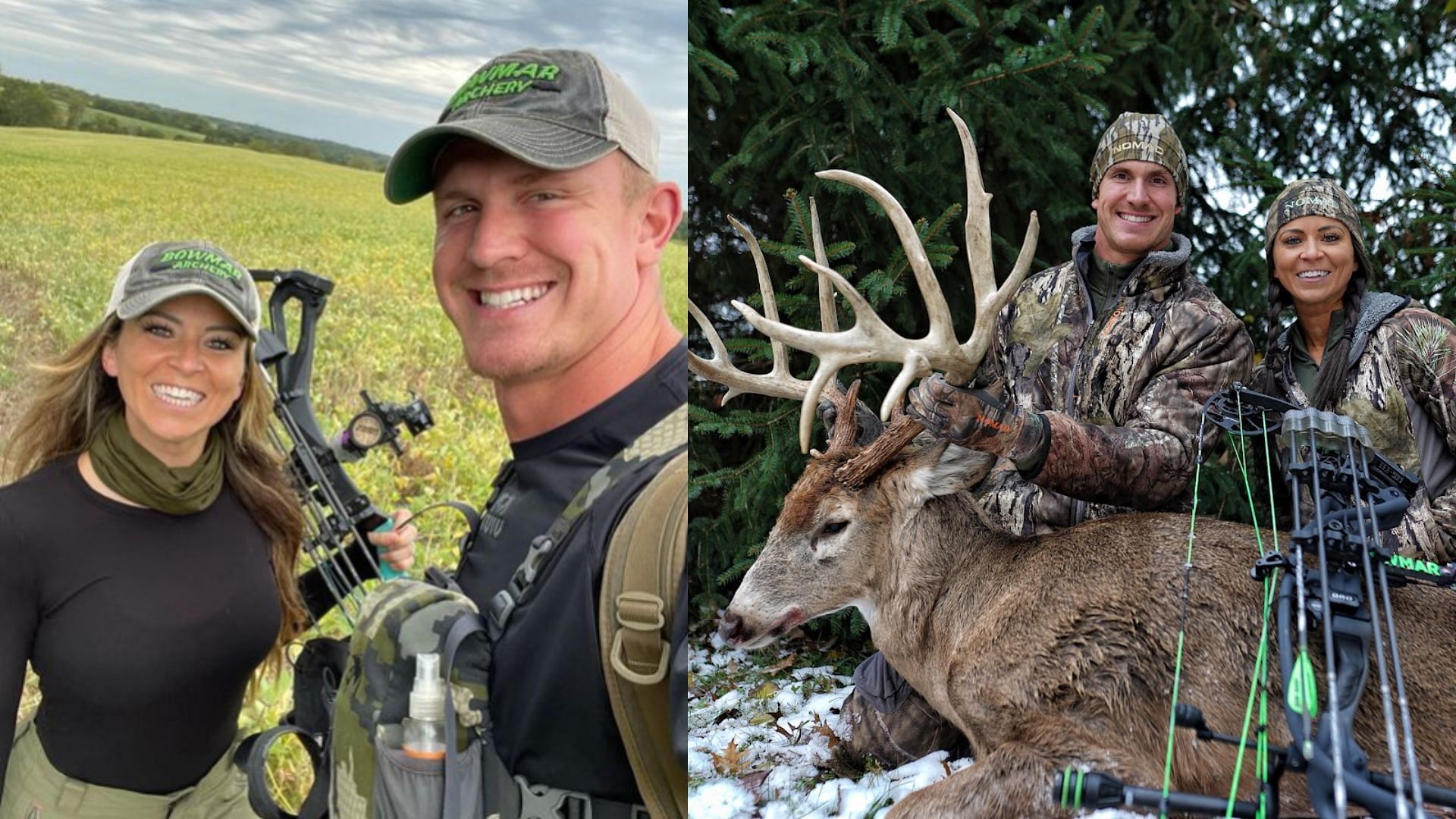 Josh and Sarah plead guilty to one count of poaching (image via Instagram/bowmarbowhunting)
