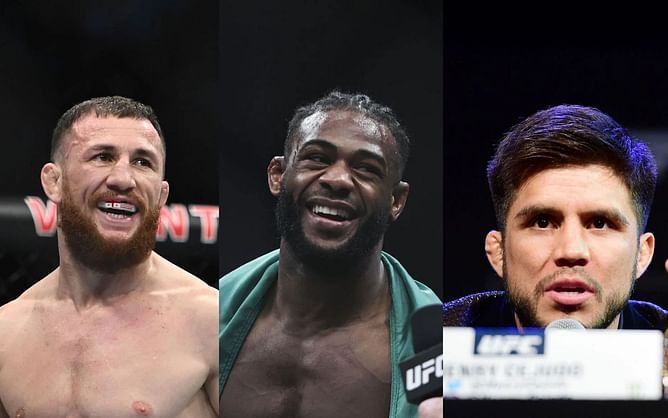 "You just forgot your floaty’s" - Aljamain Sterling brutally mocks potential rival Henry Cejudo after 'Triple C' shares a doctored image of 'Funk Master' and Merab Dvalishvili holding hands