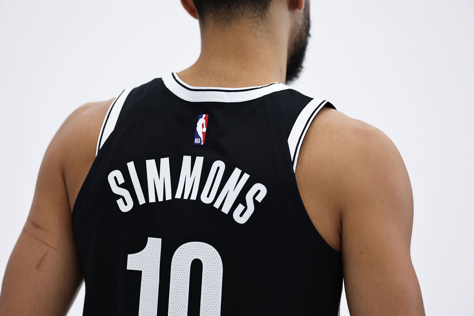 Ben Simmons at the Brooklyn Nets Media Day