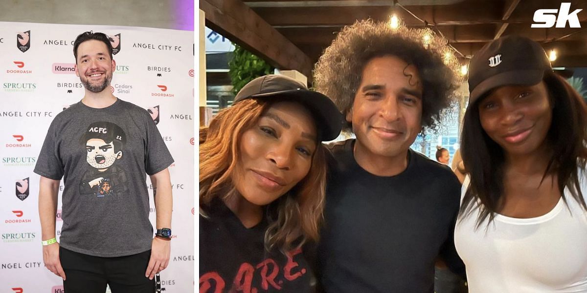 Alex Ohanian reacts to Serena Williams and Venus Williams attending Alice in the Chains