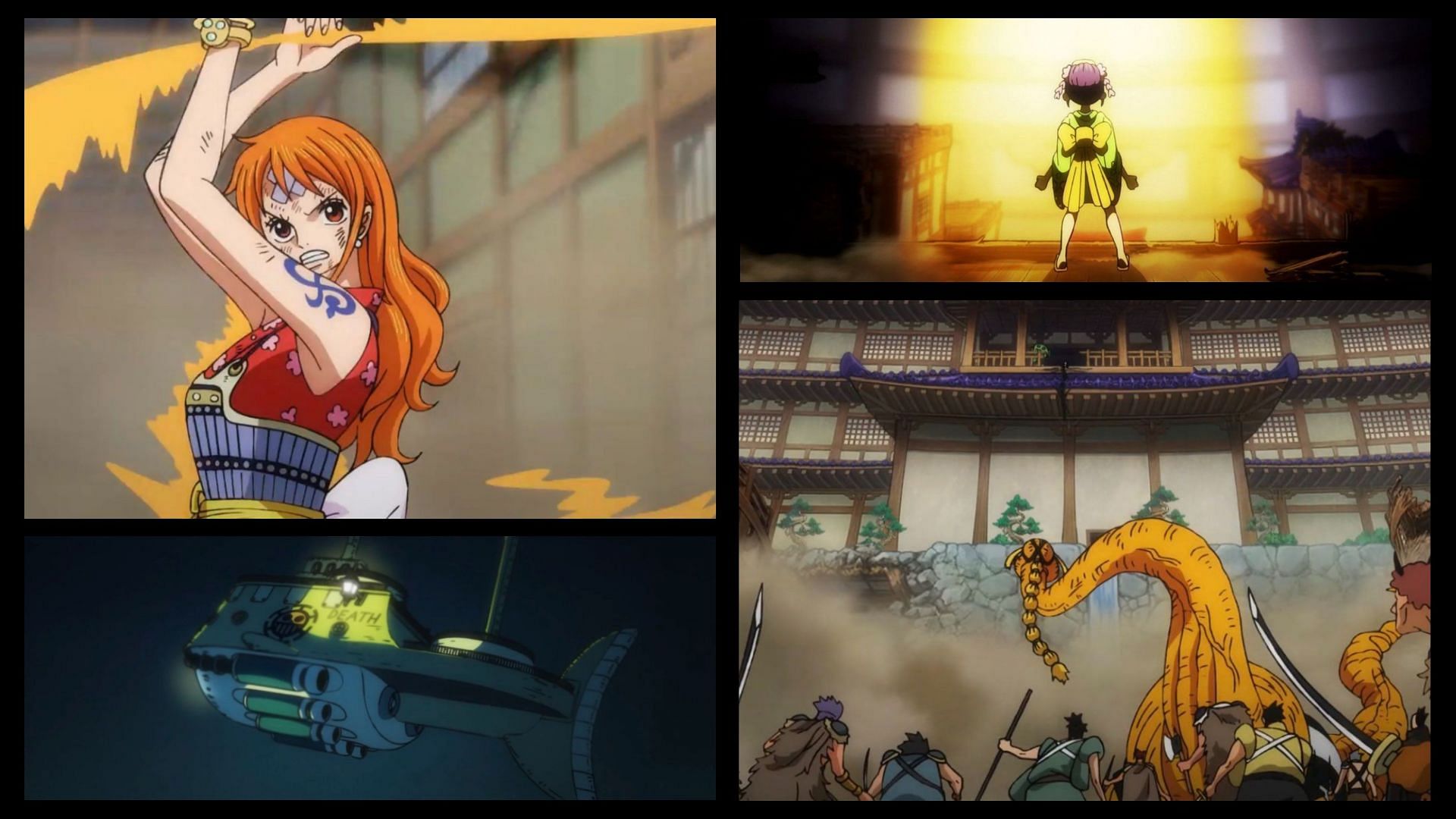 NAMI NEW WEAPON ZEUS VS ULTI - One Piece Episode 1038 