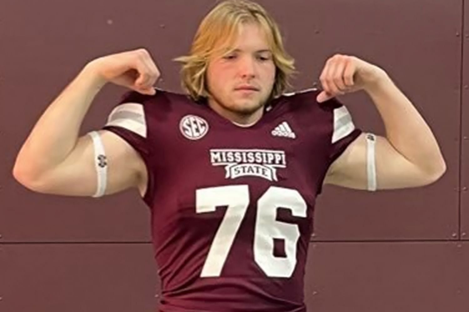 The young player was found dead (Image via Mississippi State University)