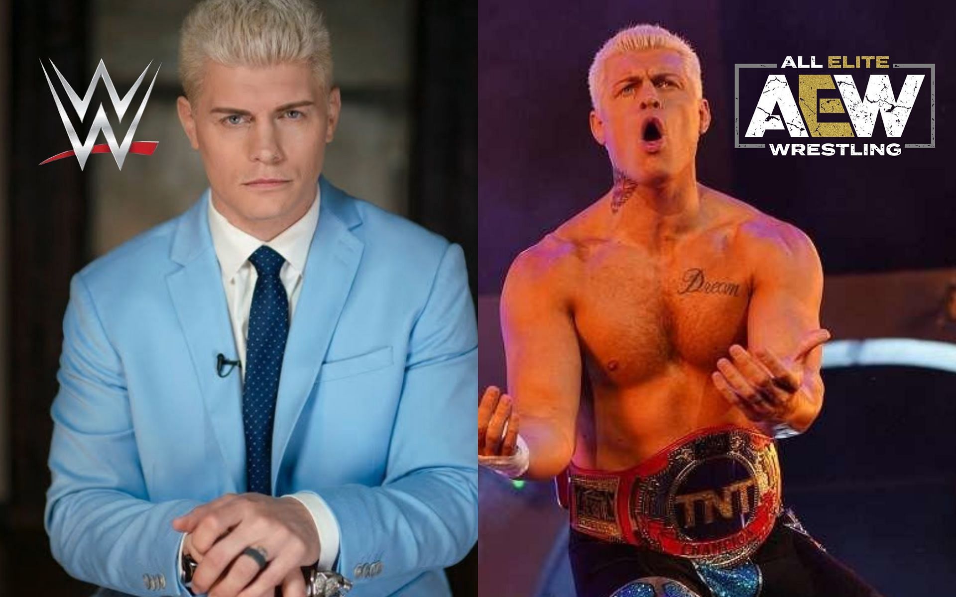 Cody Rhodes is currently out of in-ring action recovering from a pectoral injury