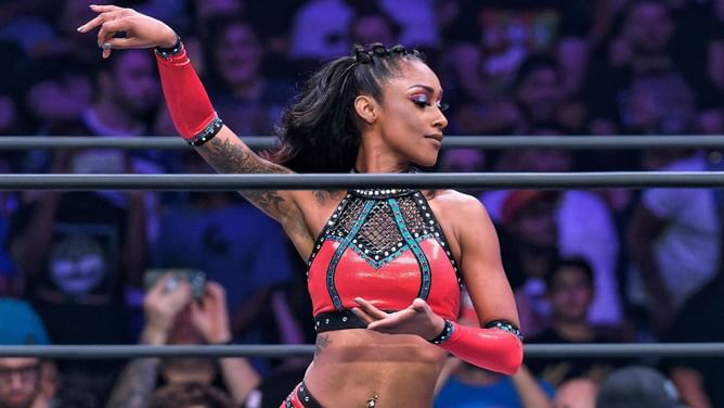 AEW star Red Velvet: "That’s kind of where I got my spirit animal fighting from"(Exclusive)