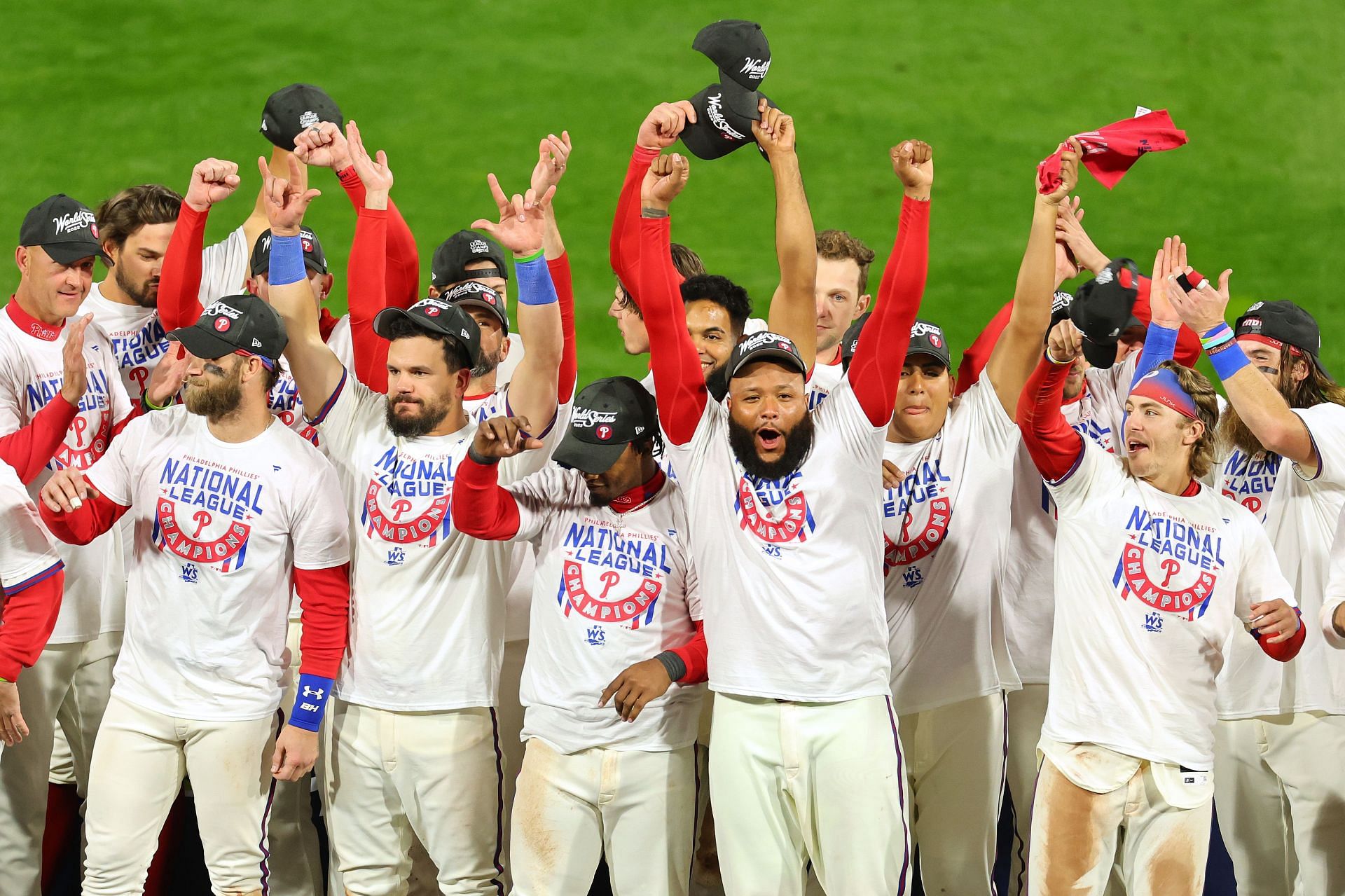 The Philadelphia Phillies won 4-1 over the San Diego Padres in the NLCS.