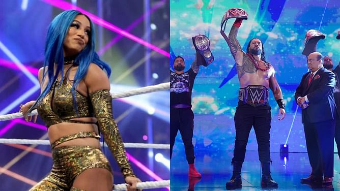 Sasha Banks tweets a four-word message to former WWE Champion after being spotted with top stars and Bloodline member