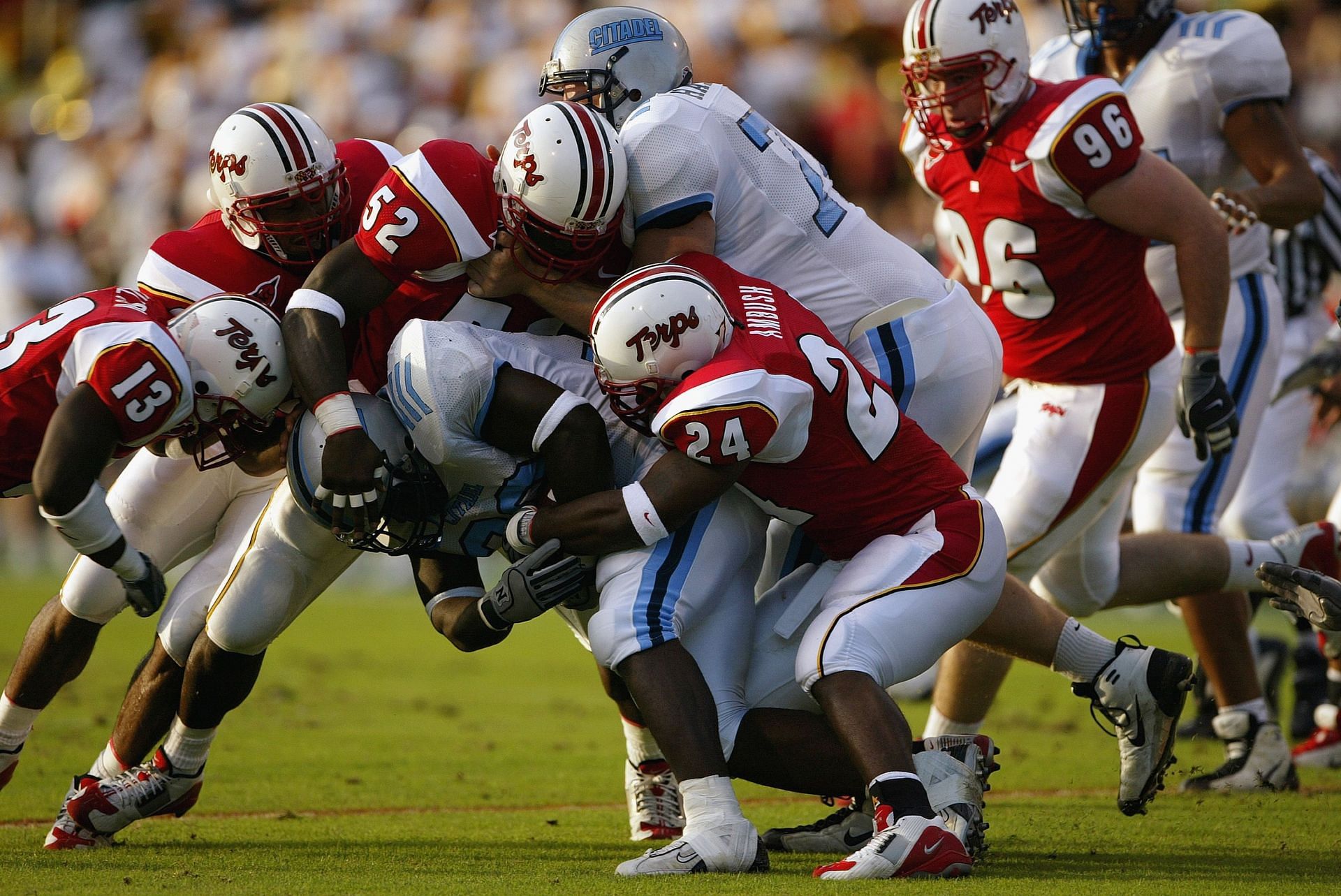 Maryland Terrapins stops the run 