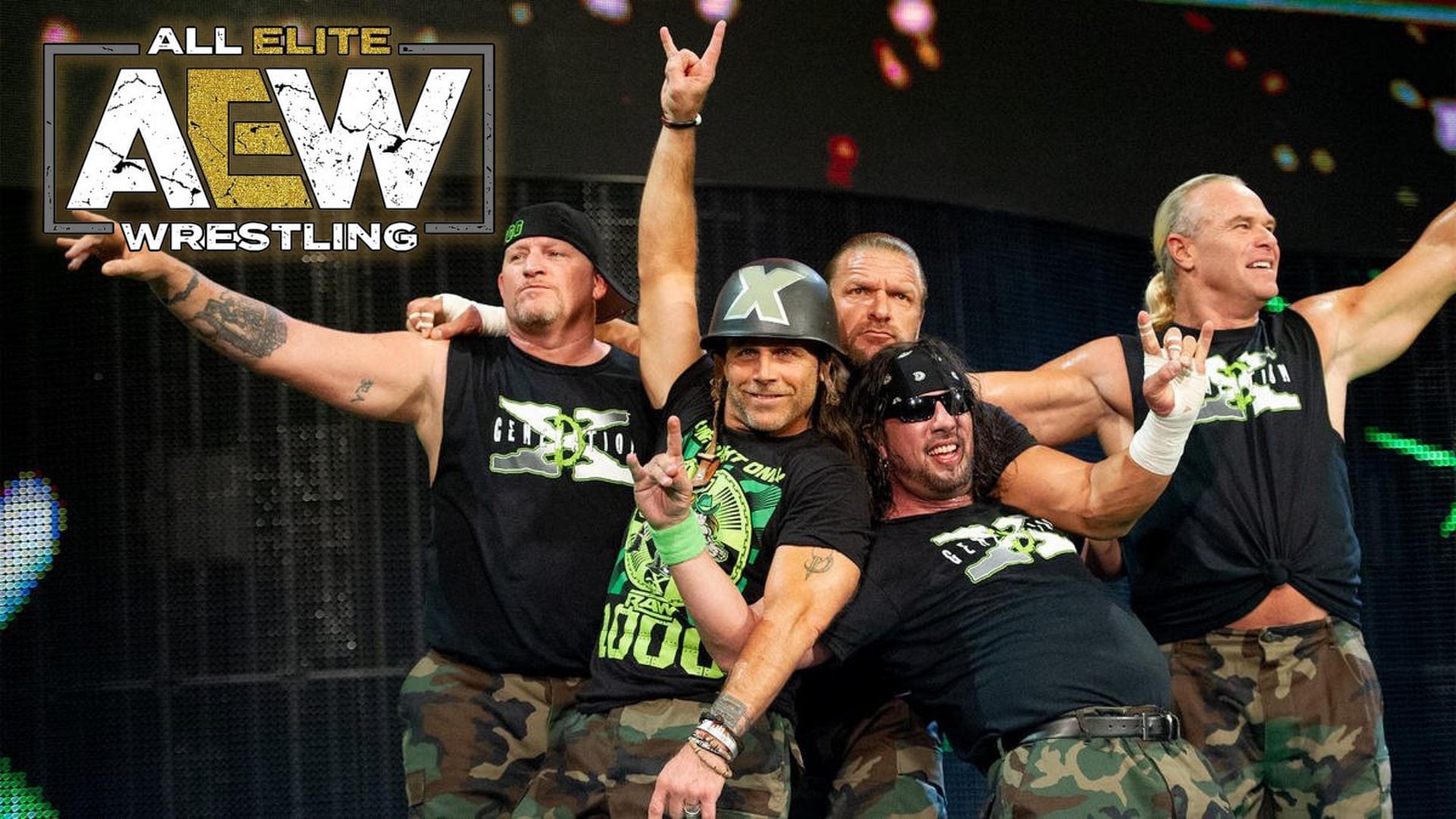 The DX Generation was recently referenced by an AEW star!