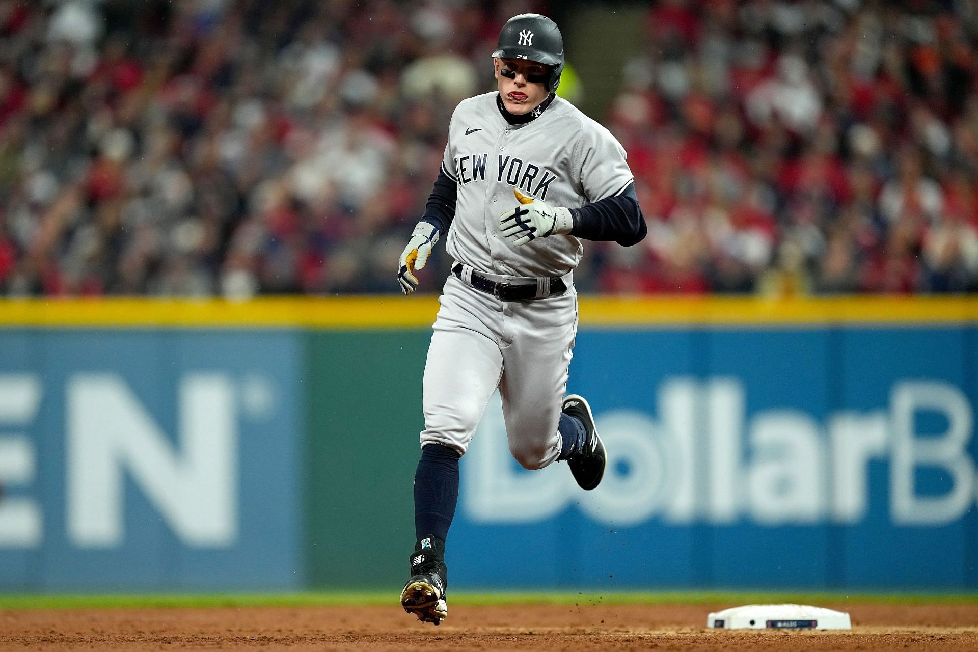 Yankees' Harrison Bader got an assist from the Mets in 2022 postseason