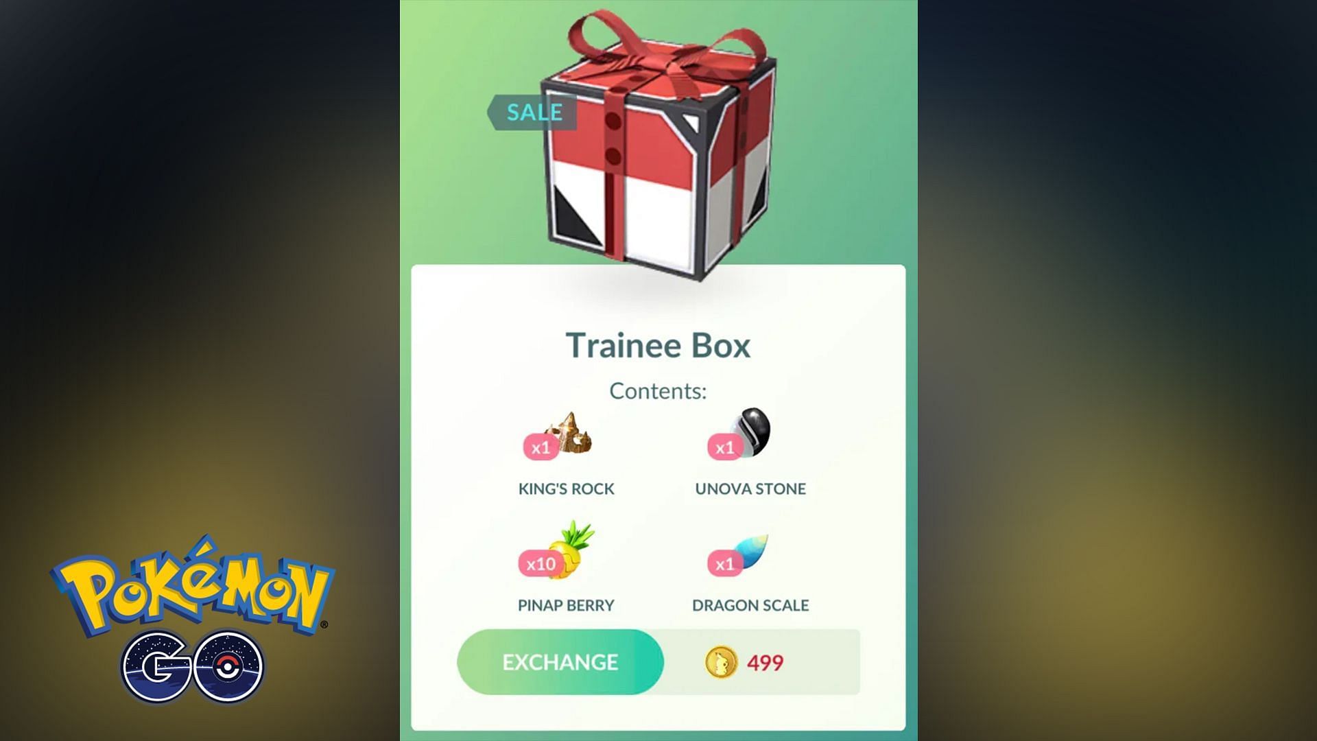 The latest Pokemon GO Trainee Box is heavily criticized by the community (Image via Niantic)