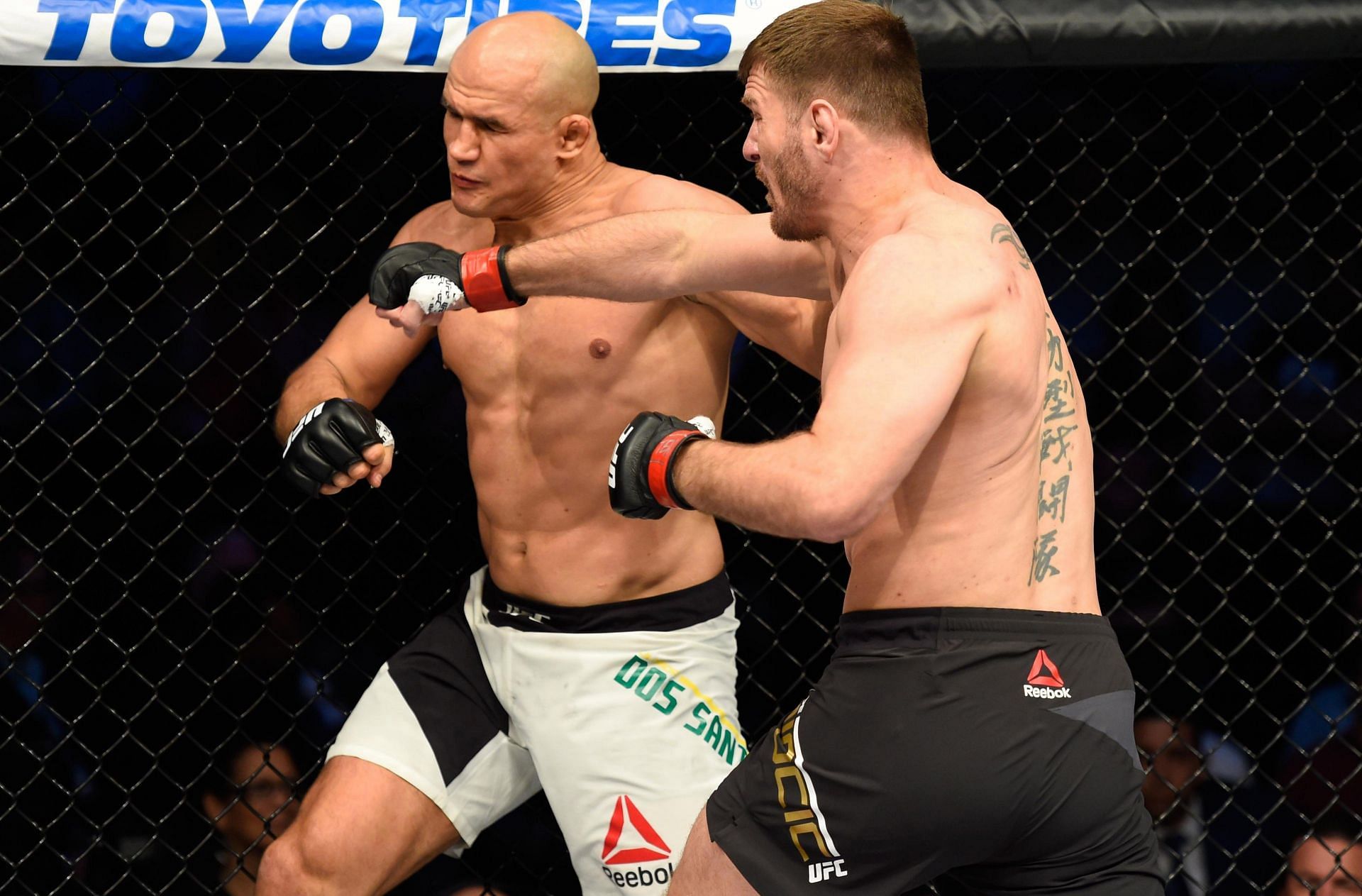 Stipe Miocic utterly crushed Junior Dos Santos to claim some vengeance for his earlier loss to the Brazilian