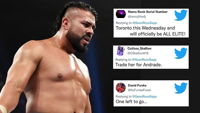 "Trade her for Andrade" - Twitter blows up as 37-year-old wrestling personality is reportedly close to signing with AEW despite interest from WWE