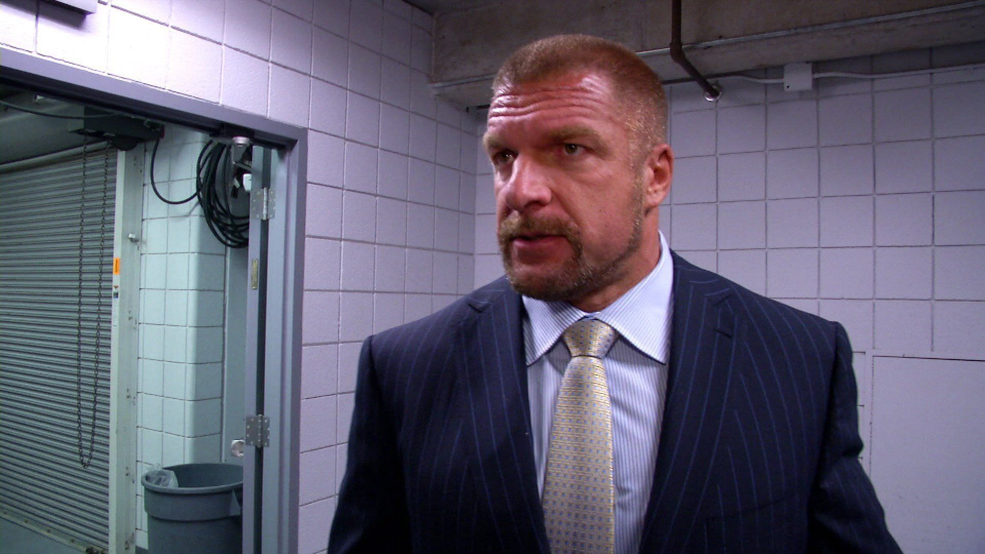 Triple H tested positive  for the corona virus
