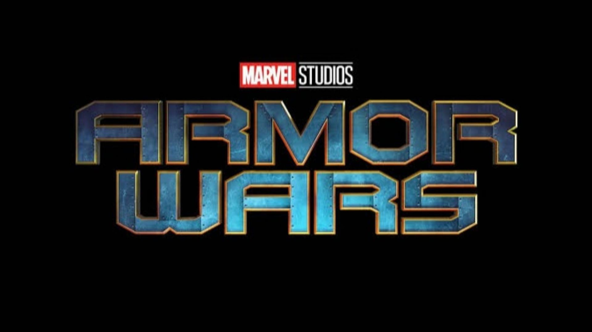 Armor Wars logo for the Marvel Cinematic Universe (Image via Marvel Studios)