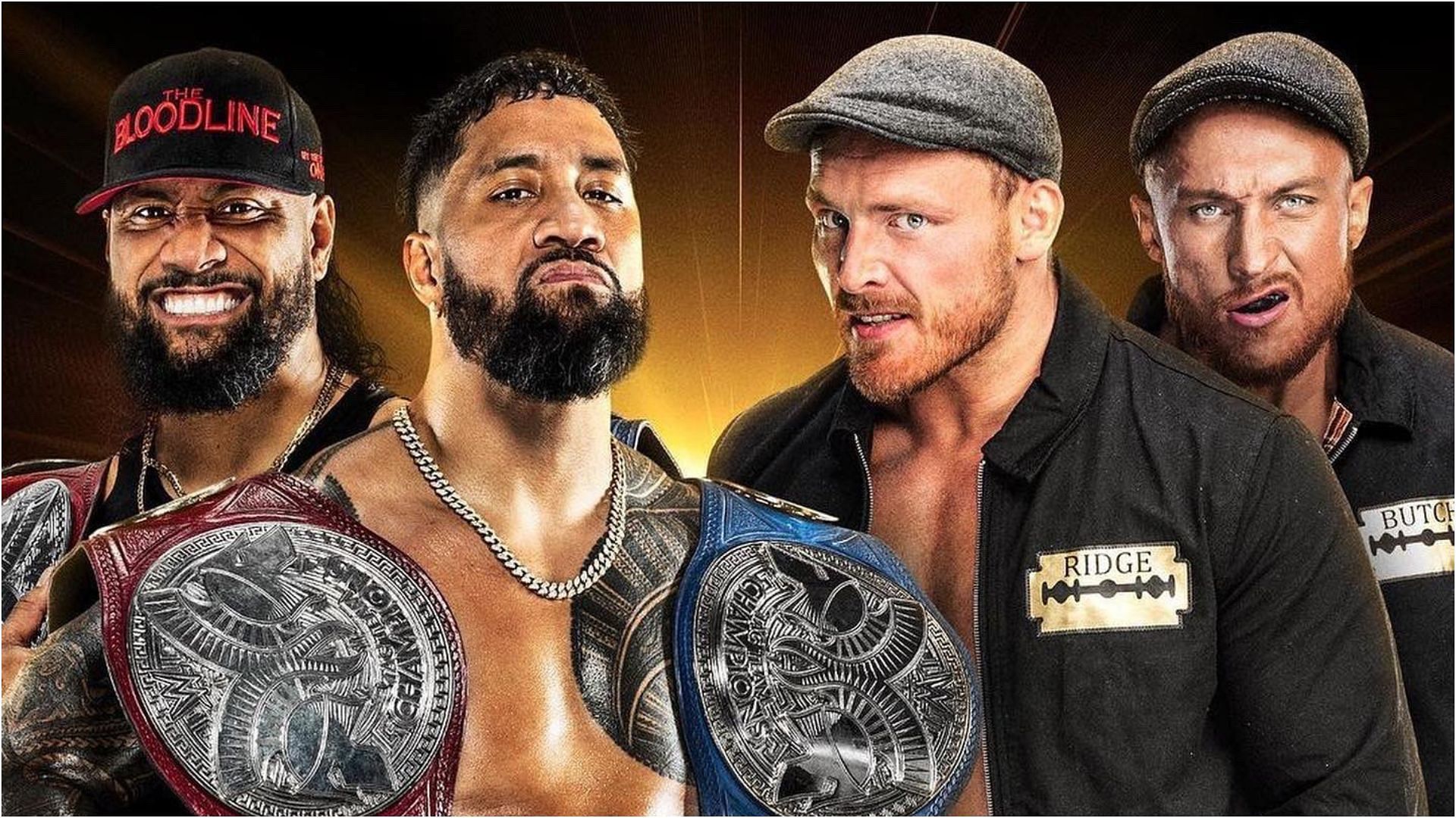 The Usos vs The Brawling Brutes at Crown Jewel 2022