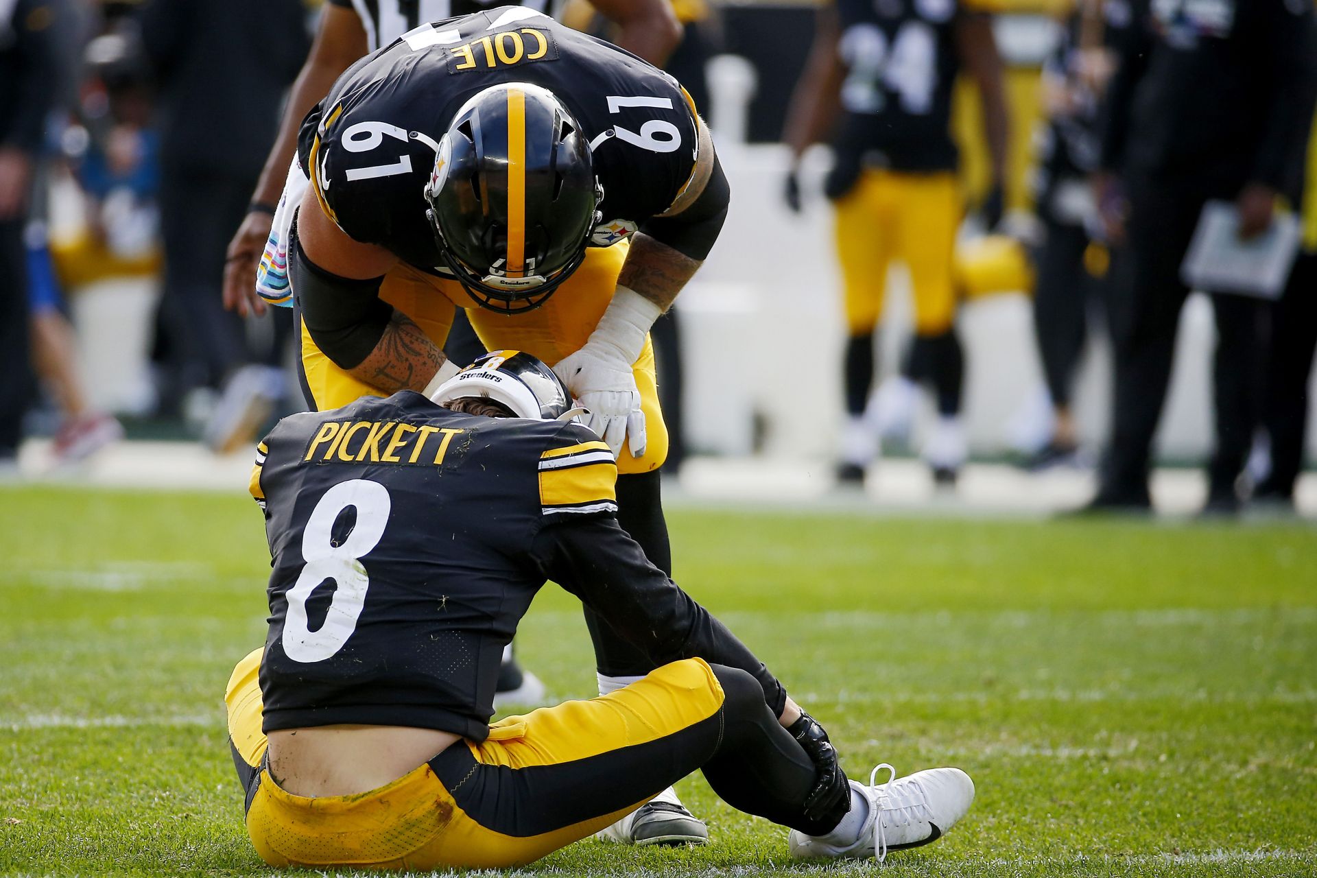 Steelers' Kenny Pickett Injury Not Serious