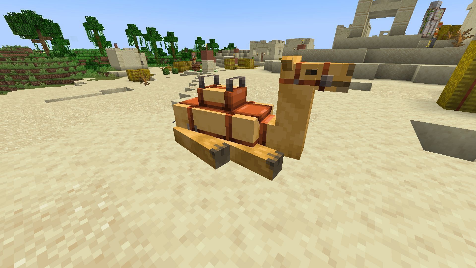 How to ride camel in Minecraft 1.20