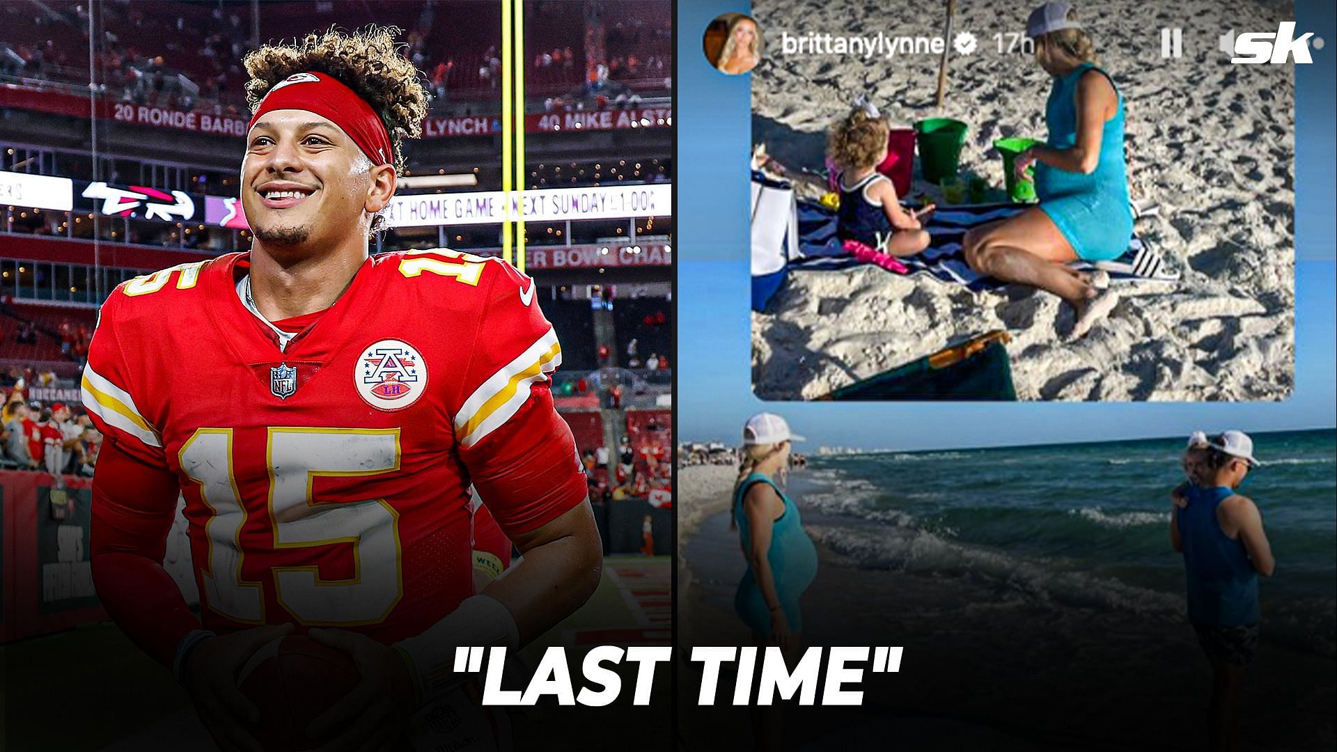 Patrick and Brittany Mahomes went on one last vacation before the arrival of their second baby