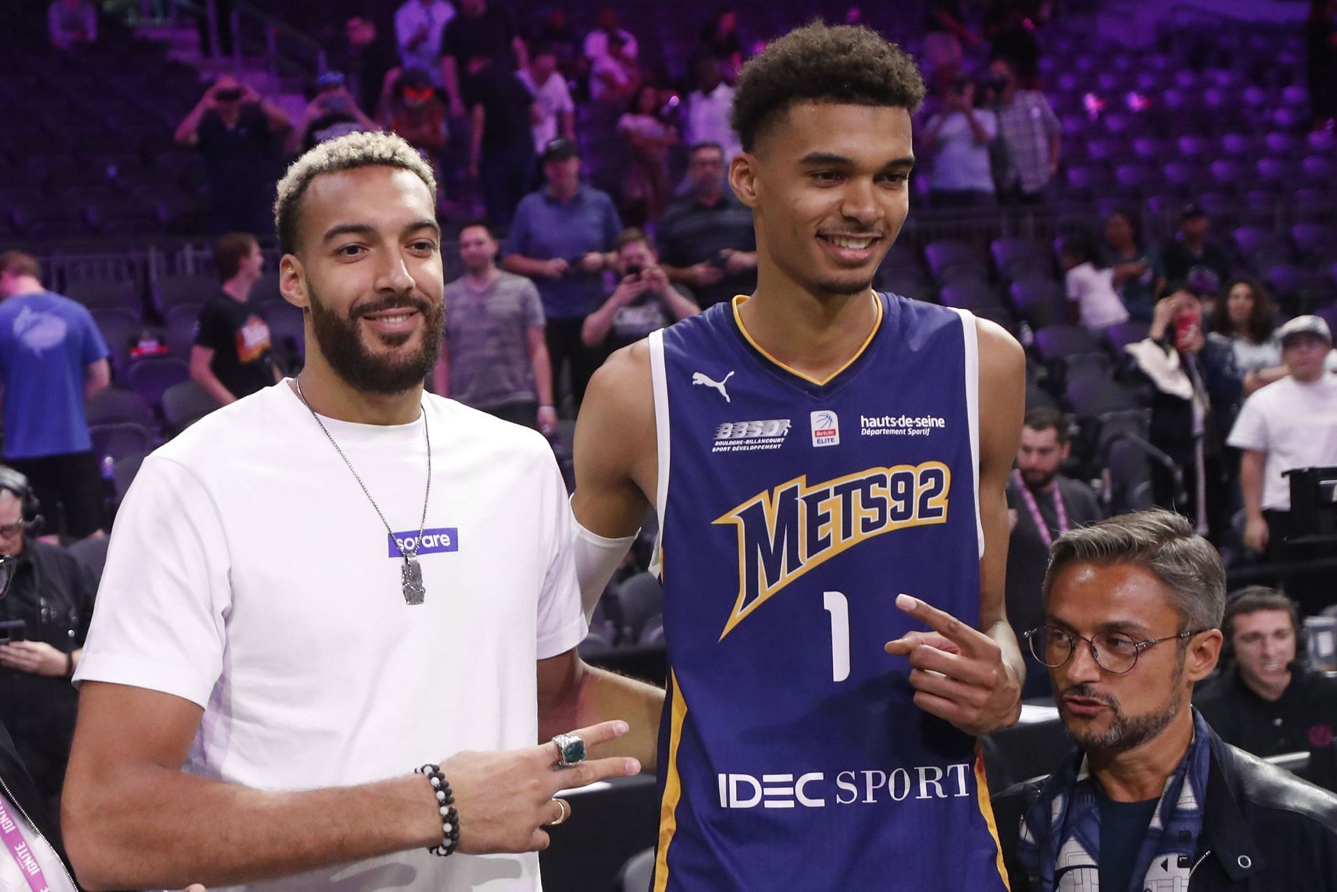 Rudy Gobert will play against his former team on December 9 (Image via Getty Images)