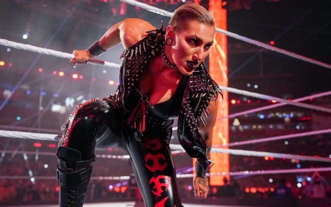 Rhea Ripley reacts to a mysterious video featuring former WWE Superstars