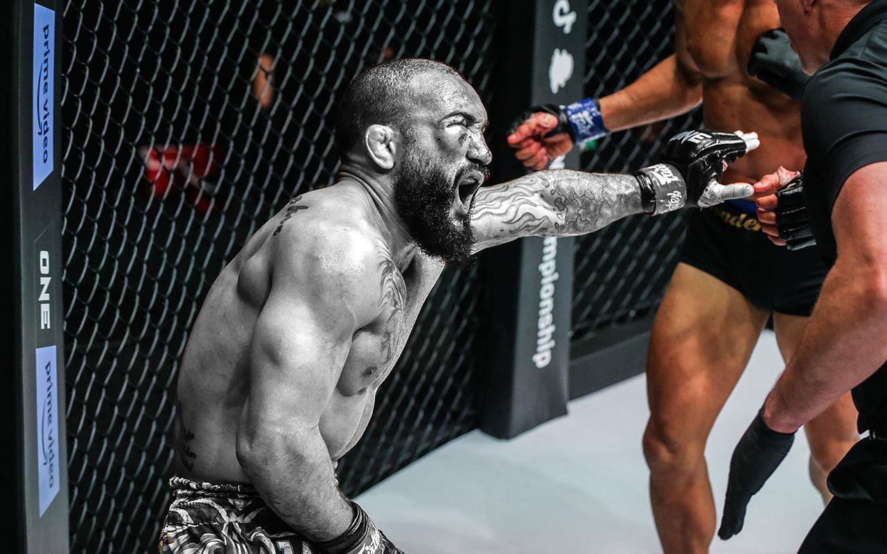 John Linker (left), Fabricio de Andrade (right), photo by ONE Championship