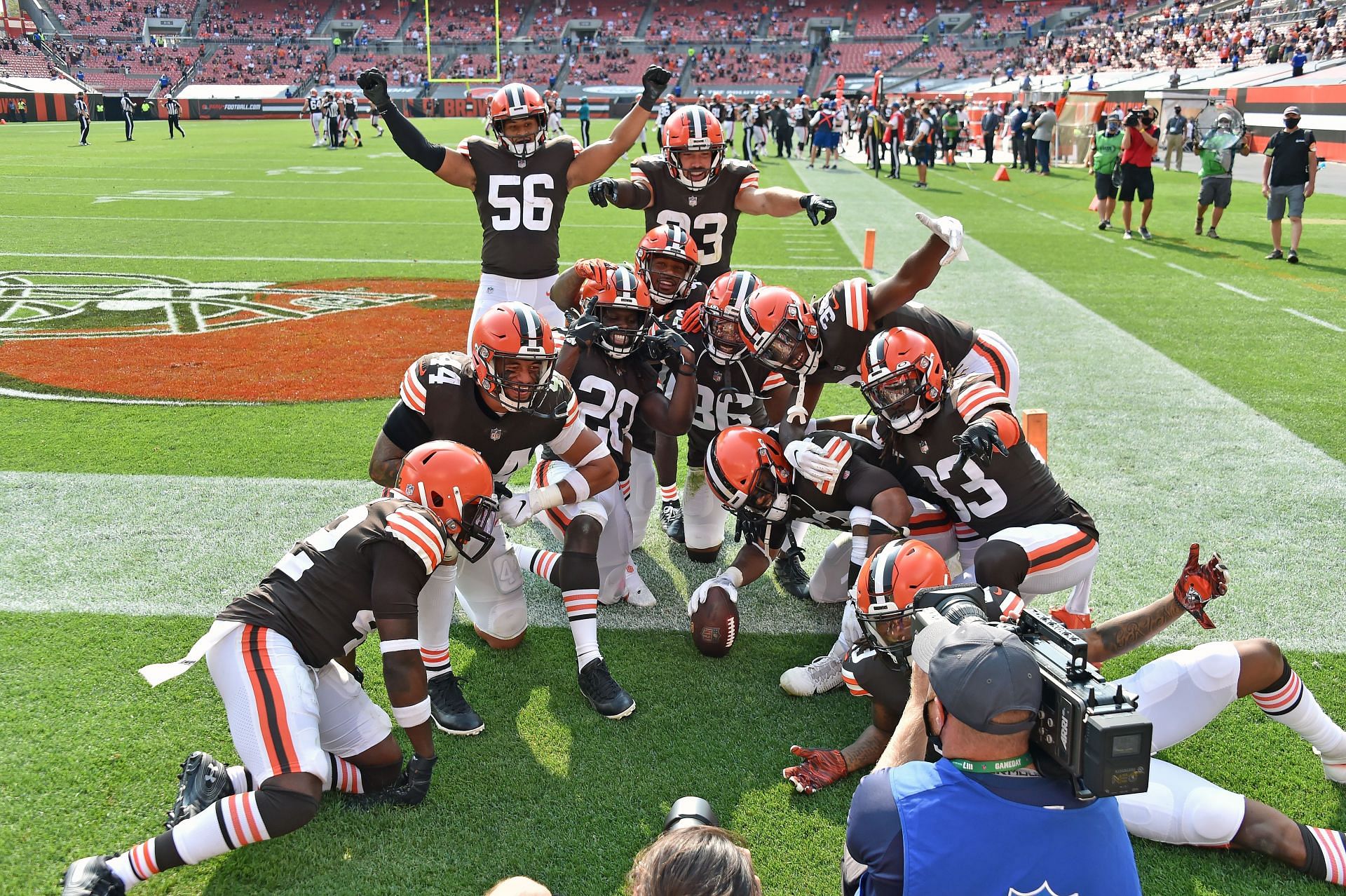 Why does Cleveland have Browns as their team name?
