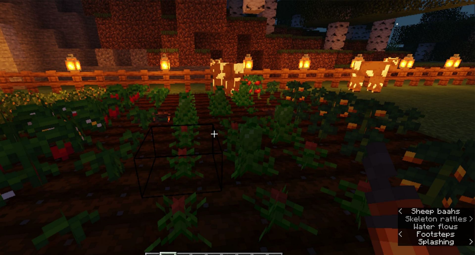 The Veggie Way mod allows players to grow cotton, corn, and more (Image via Spectre Raider)