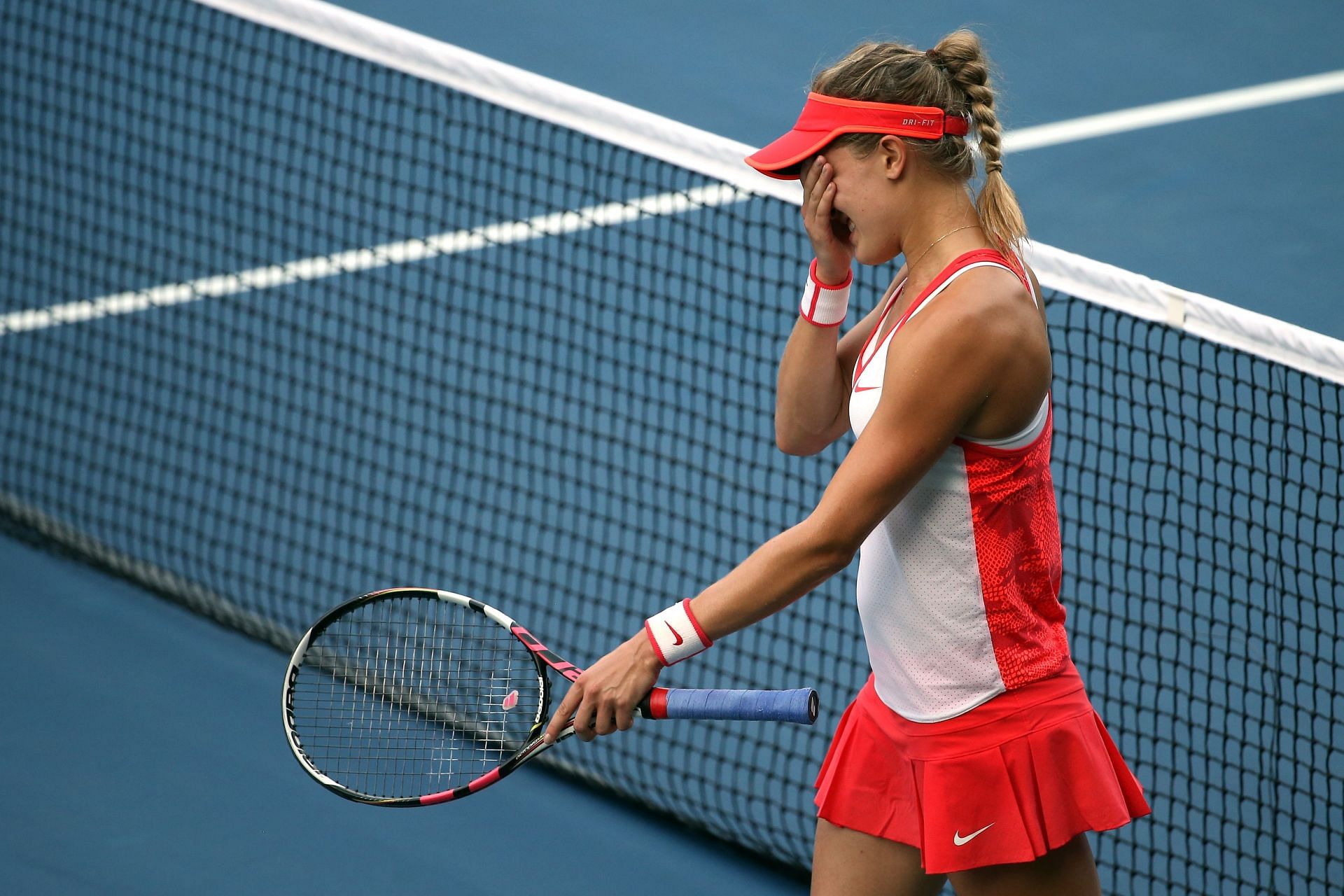 Eugenie Bouchard at the 2015 U.S. Open.