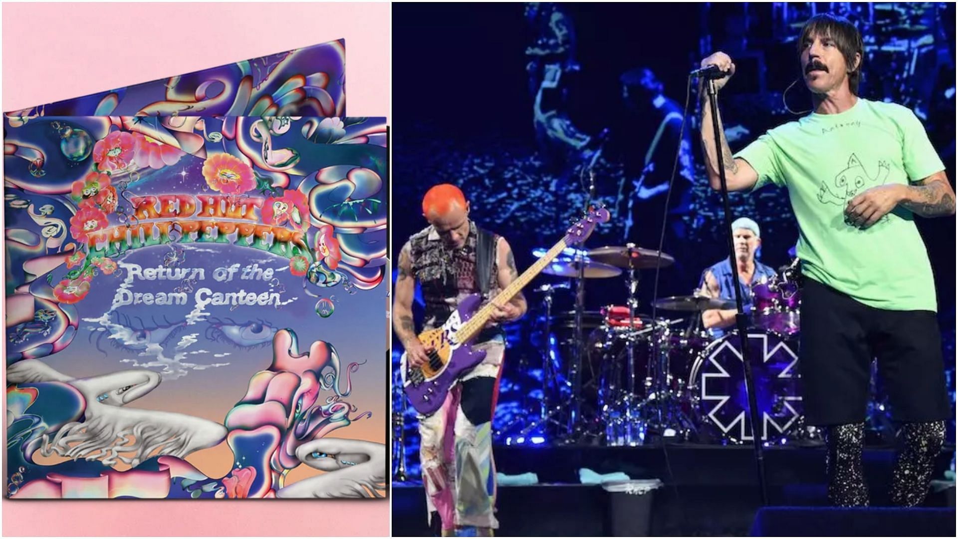 Red Hot Chilli Peppers have announced a double vinyl for their upcoming album. (Images via Instagram / @rhcp)