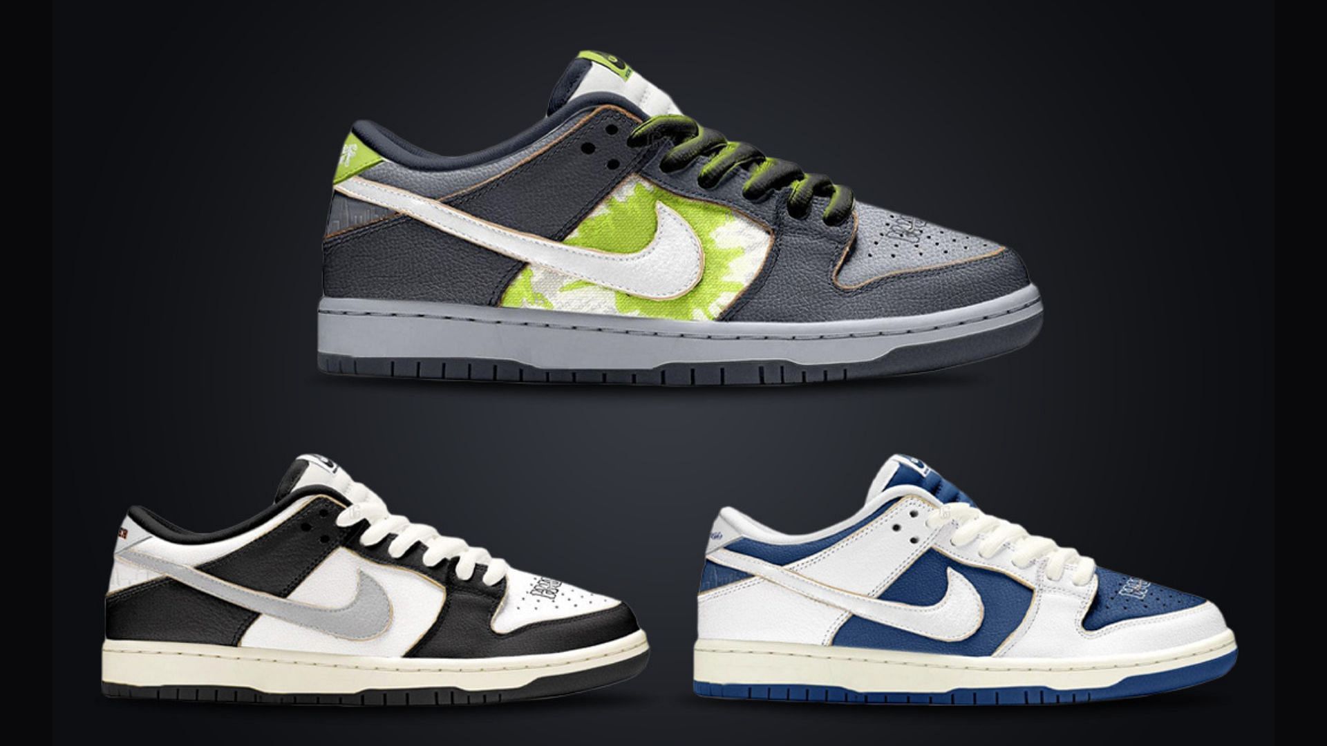 HUF nike sb dunk love x Nike SB Dunk Low footwear pack: Release date, price, and