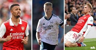 Arsenal injury news and return date updates for Gabriel Jesus, Zinchenko, Emile Smith Rowe and more