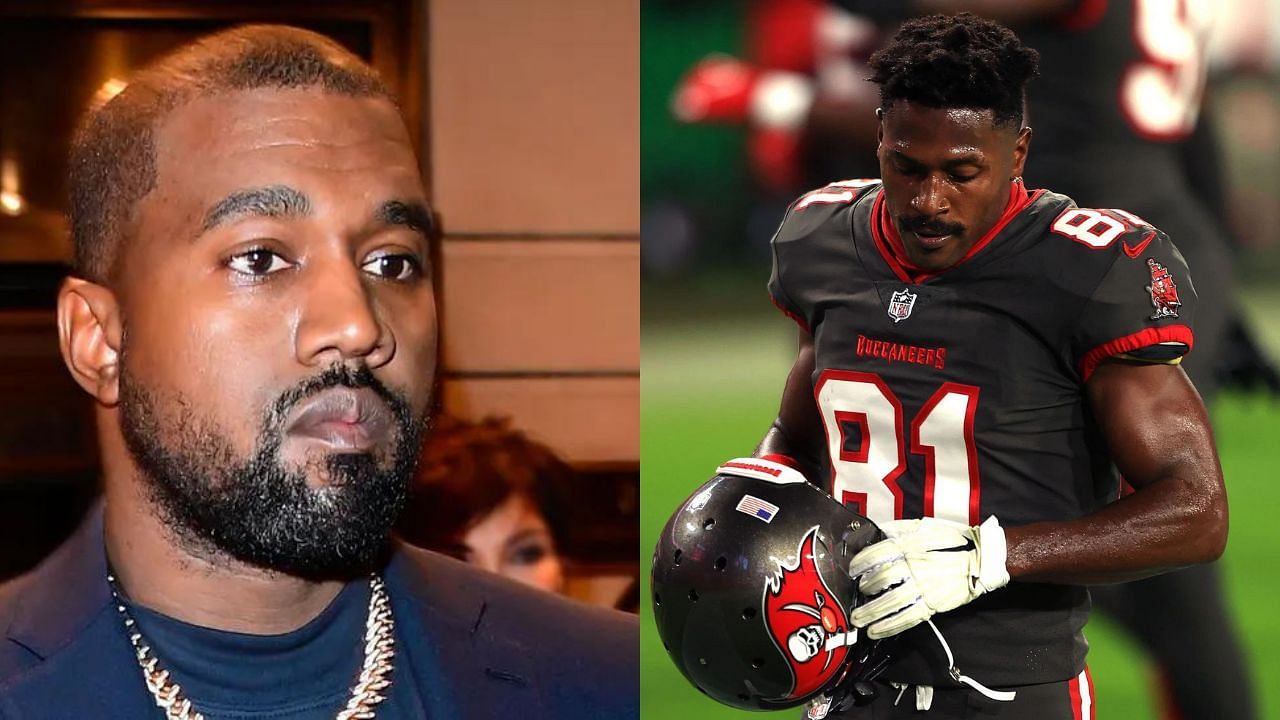 Kanye West and Antonio Brown worked together once
