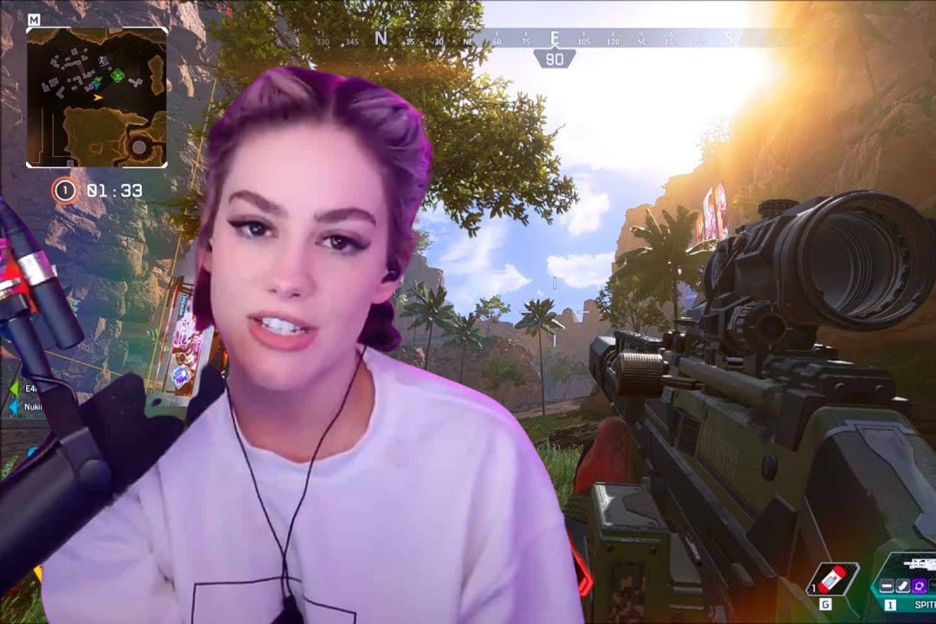 Twitch streamer LuluLuvely makes an epic outplay at Twitch Rivals: Apex Legends event