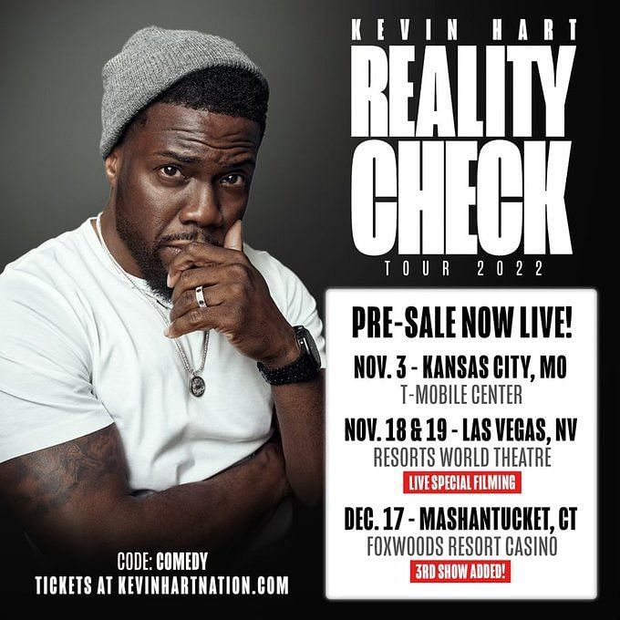 Kevin Hart Las Vegas Tickets Where to buy, dates and more