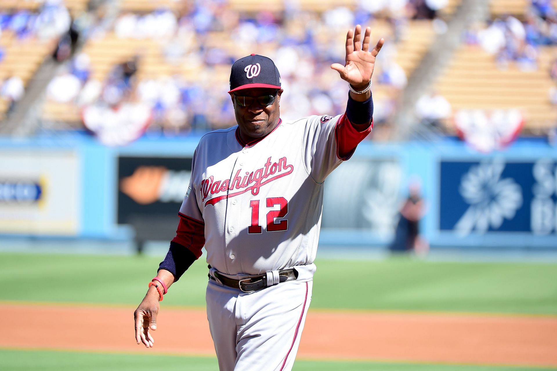 Nearly 40 years after giving the very first high five, Dusty Baker still  has reason to celebrate, by Nationals Communications
