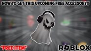 How To Get The Paranormal Party Starter Head Accessory For Free In Roblox 