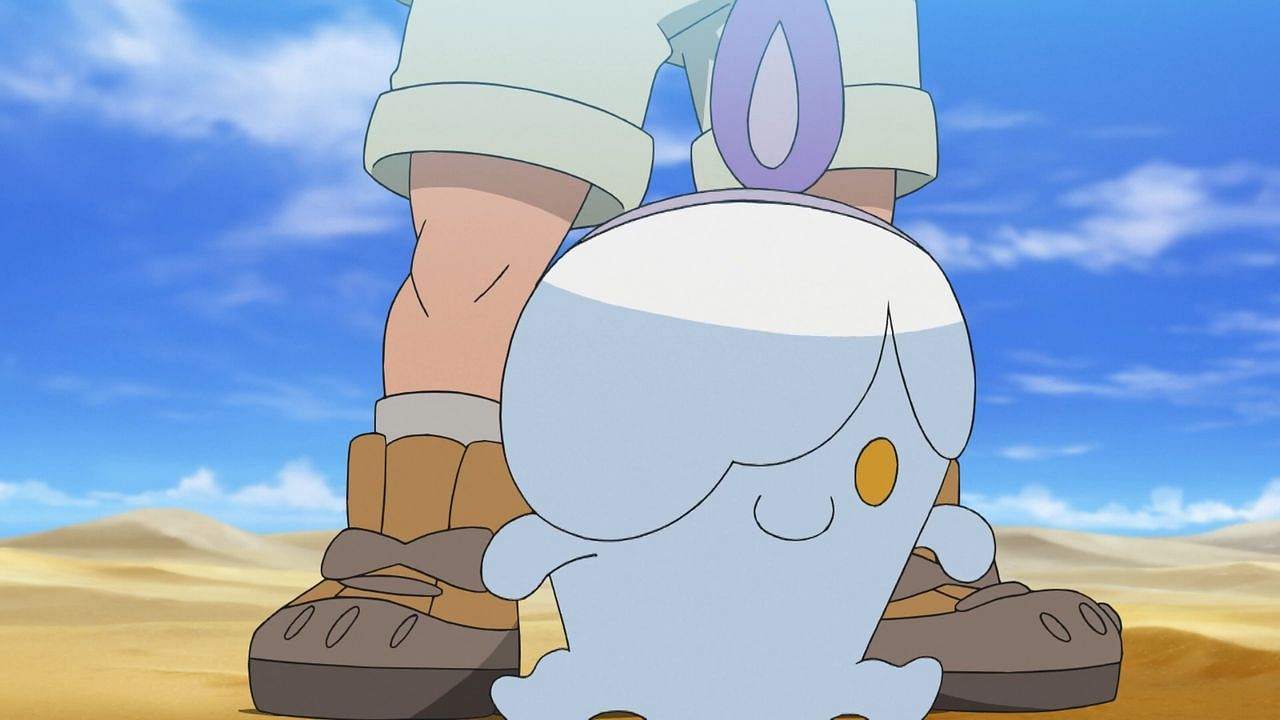 Litwick as it appears in the Pokemon anime (Image via The Pokemon Company)