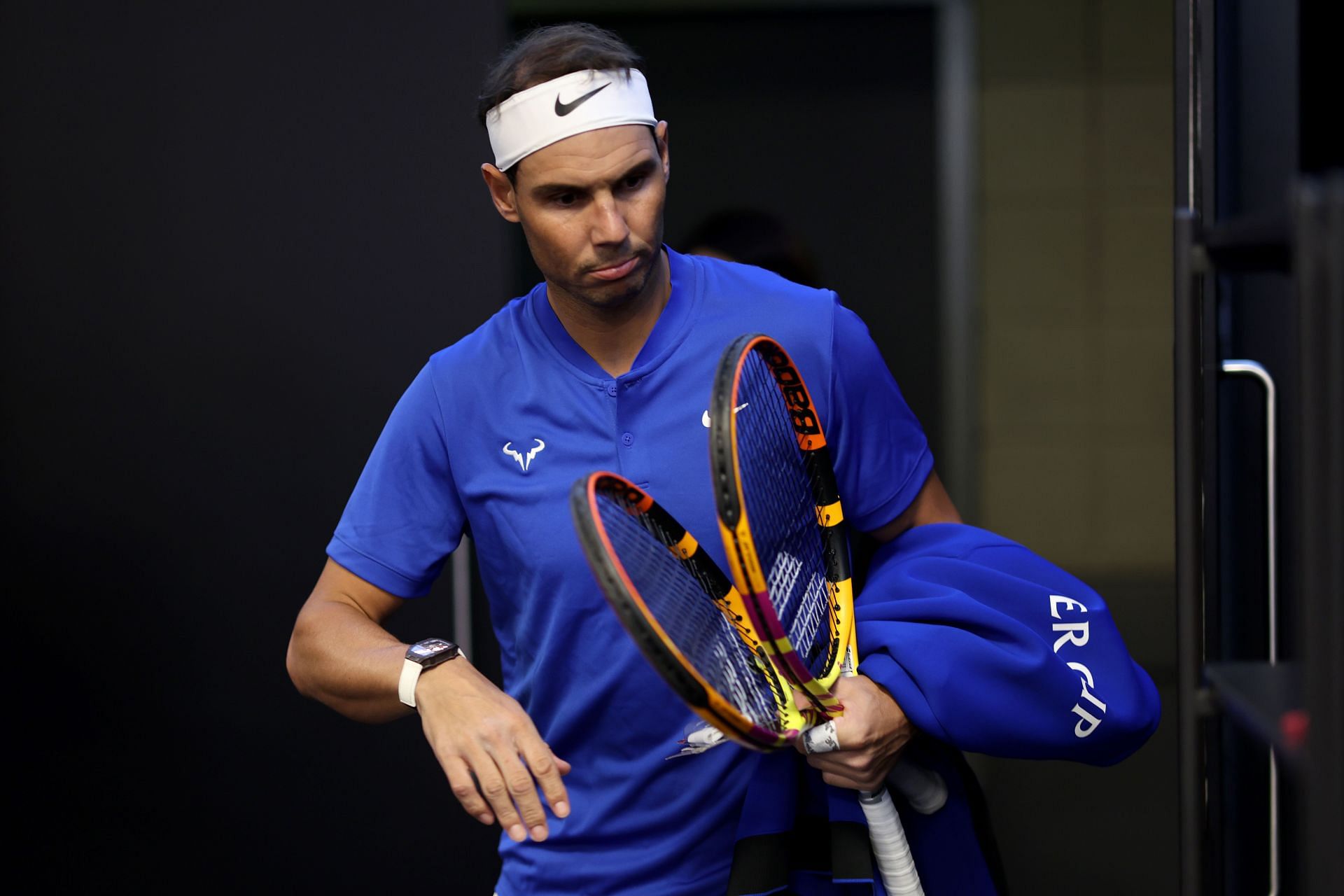 Nadal during the 2022 Laver Cup