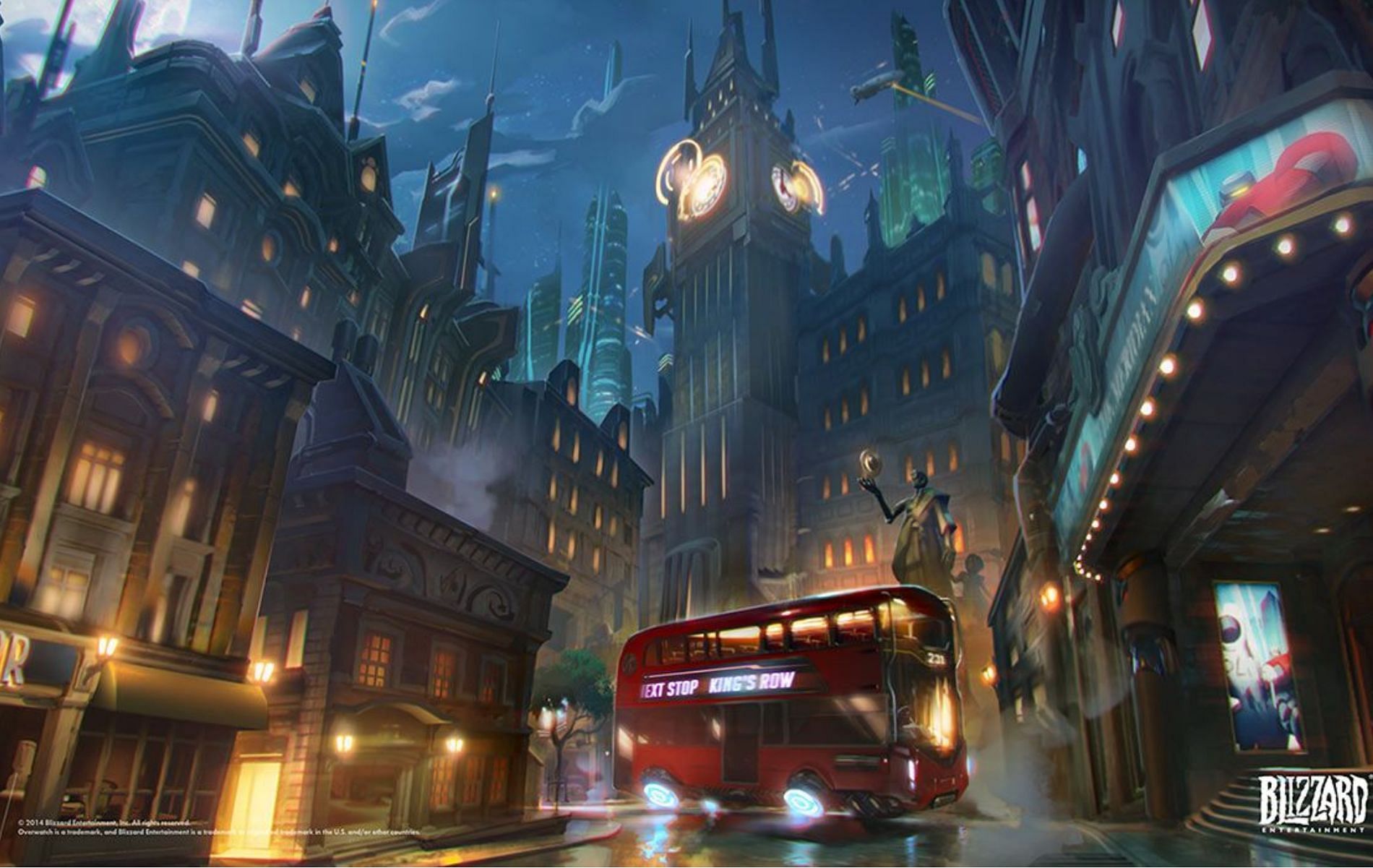 Released in 2016, King&rsquo;s Row is probably the most played map in Overwatch history (Image via Blizzard Entertainment)