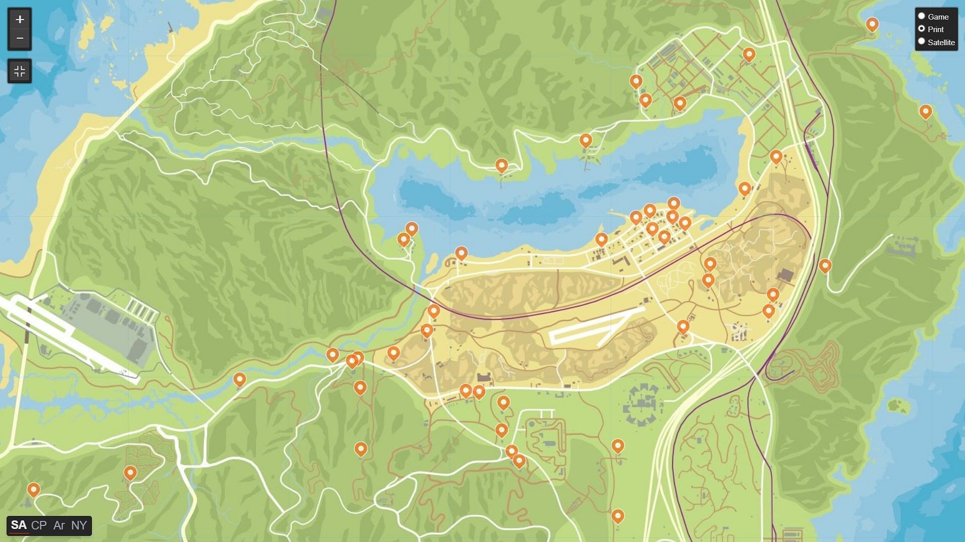 Map locations to find all 200 Jack o' Lantern collectibles in GTA