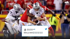 Brittany Mahomes savagely calls out NFL referees for controversial roughing the passer call during MNF