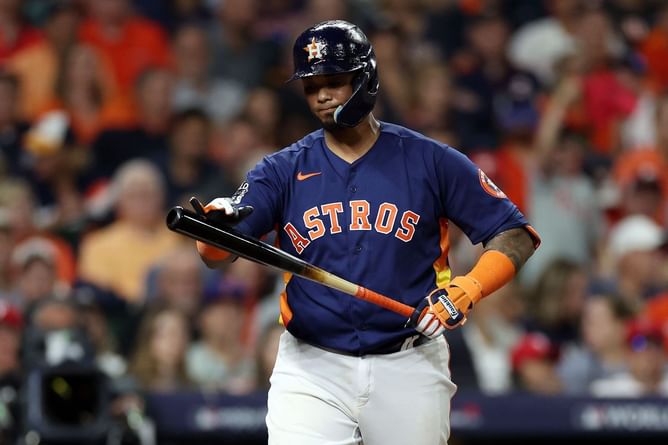 Tom Verducci on Houston Astros catcher Martin Maldonado: "He found out from MLB today that the bat he used last night was not a legal bat"
